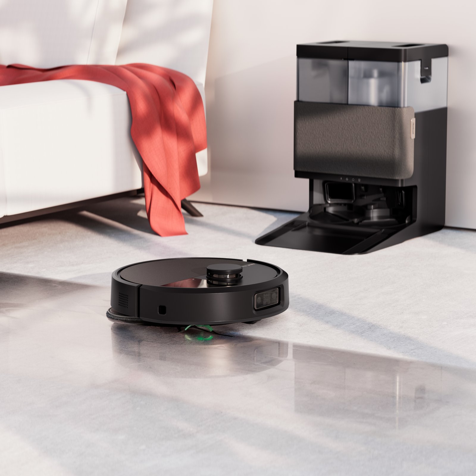 iRobot Roomba Plus 505 Combo Robot Vacuum & Mop + AutoWash Dock - Image 5