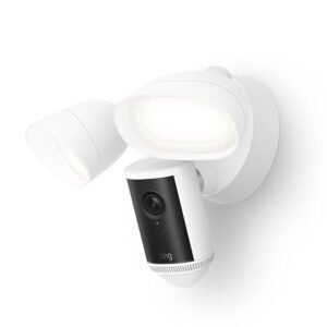 Ring Floodlight Camera Pro in white