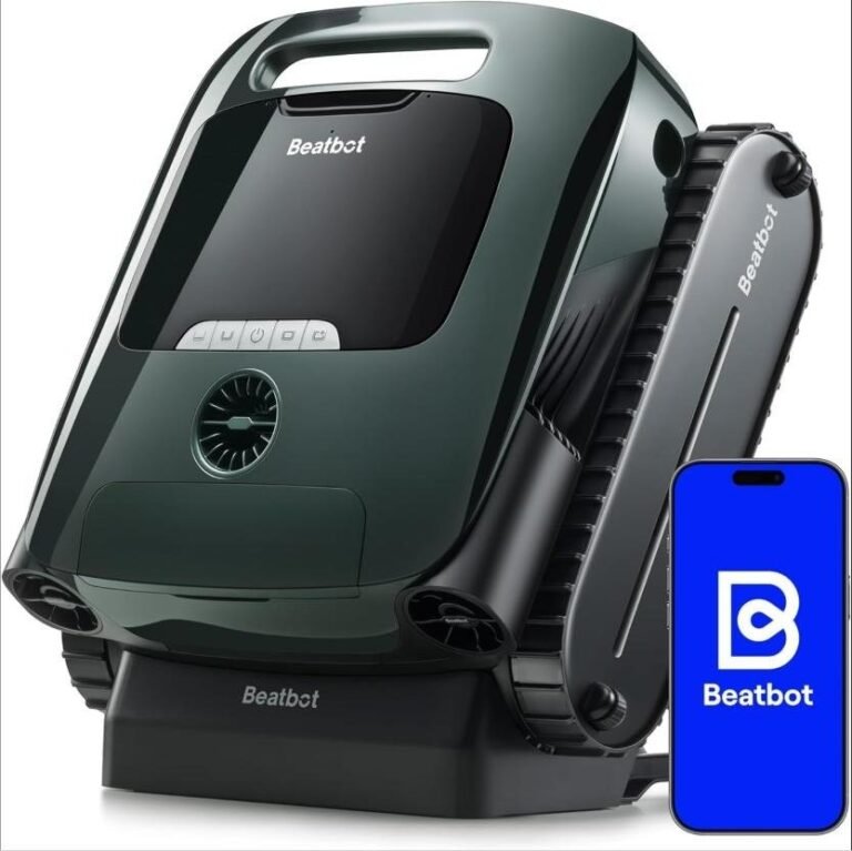 Beatbot AquaSense 2 Pro robotic pool cleaner and skimmer