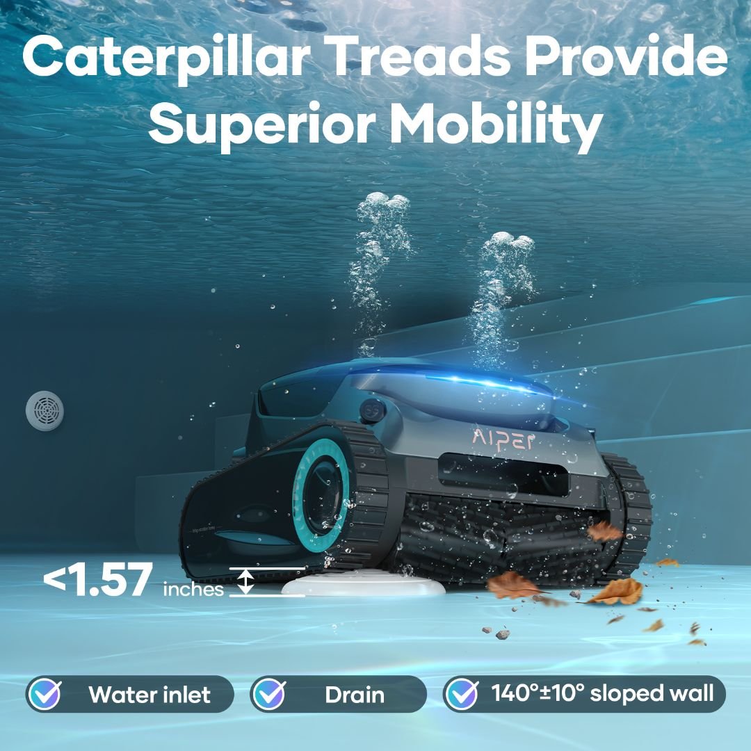 Aiper Scuba S1 Pro WavePath 2.0 navigation and app control