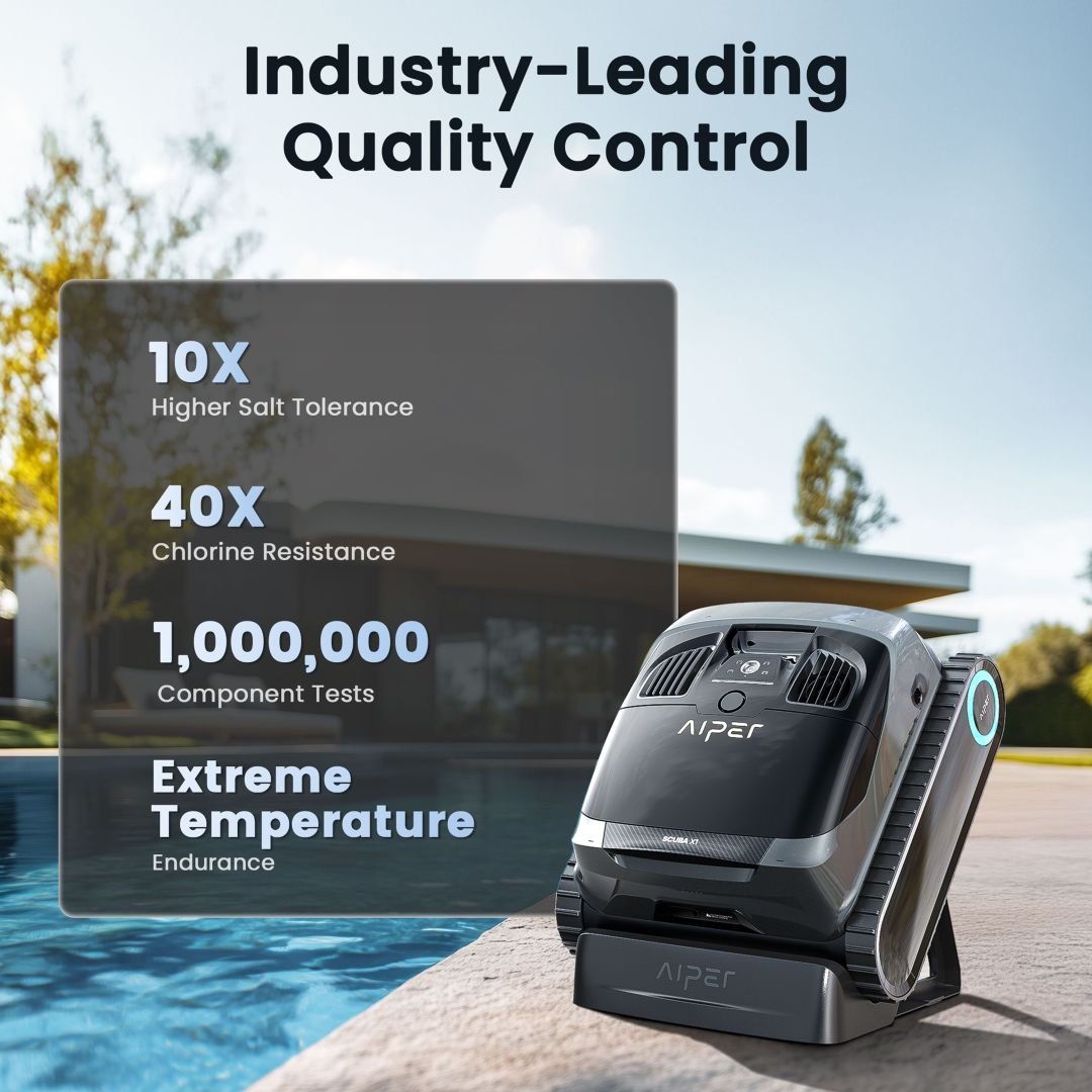 Aiper Scuba X1 durability and quality testing