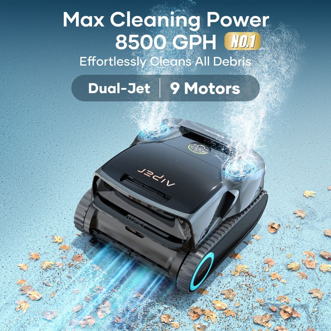 Aiper Scuba X1 Pro Max 32000 LPH suction power