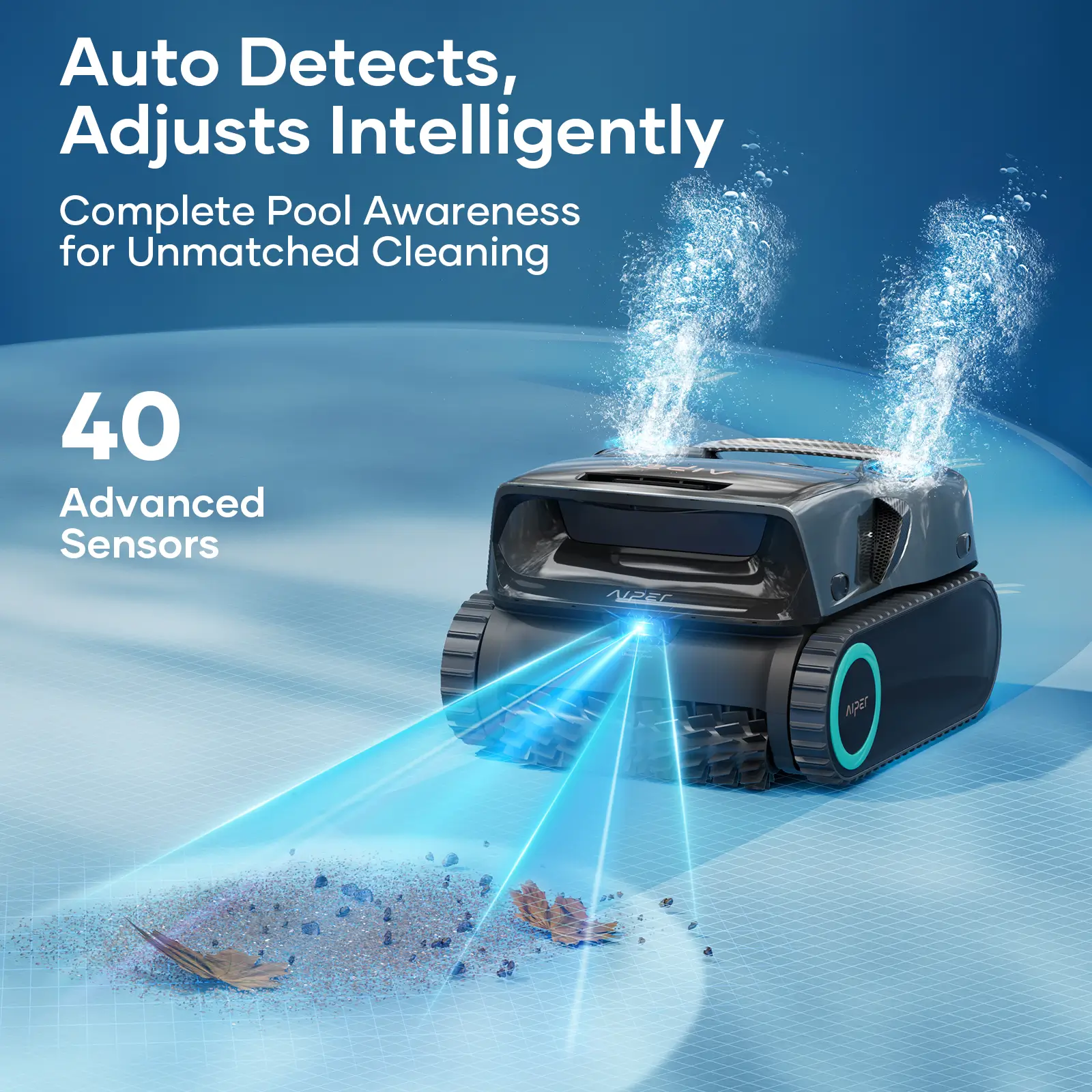 Aiper Scuba X1 Pro Max auto surface parking for easy retrieval