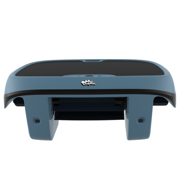 Dolphin Skimmi 300 solar robotic pool skimmer, front view