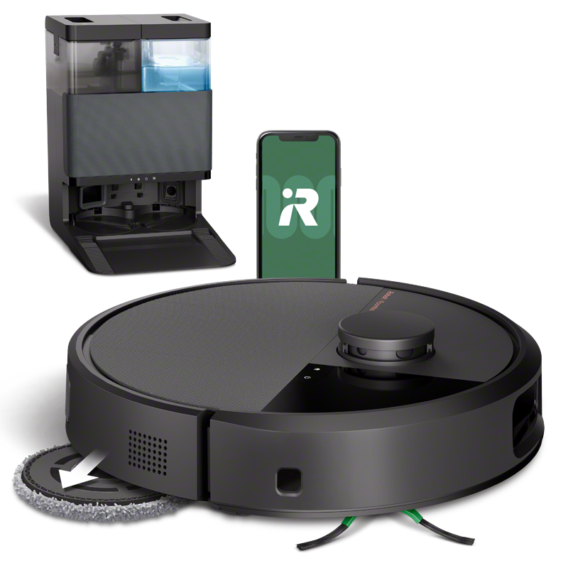 iRobot Roomba Plus 508 Combo robot vacuum and mop with its AutoWash dock