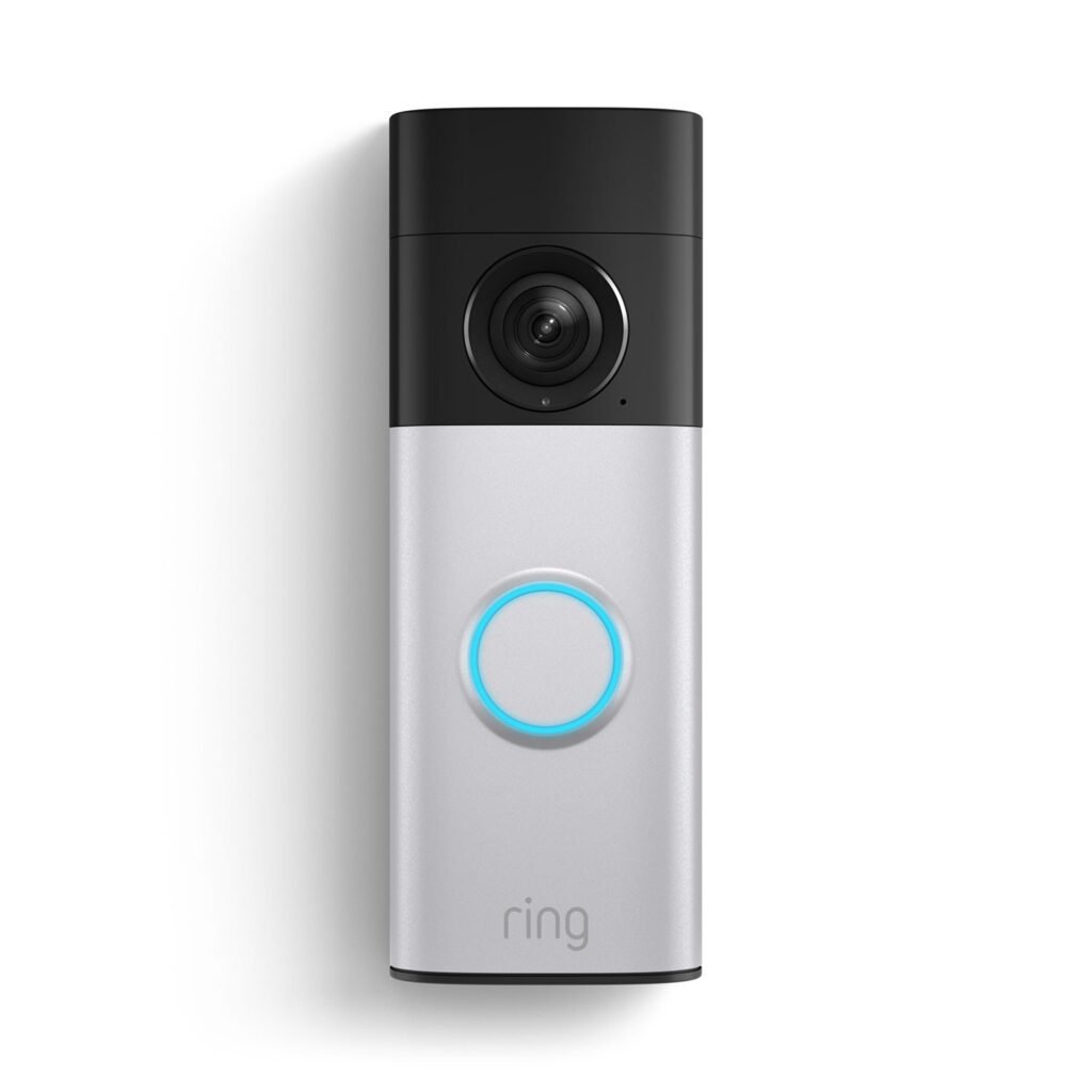 Ring Battery Video Doorbell 2K Plus, front view