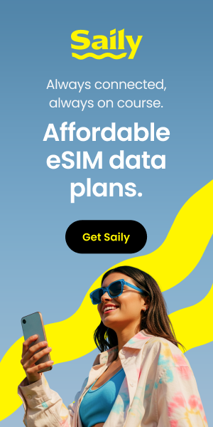 Saily: always connected, always on course. Affordable eSIM data plans.
