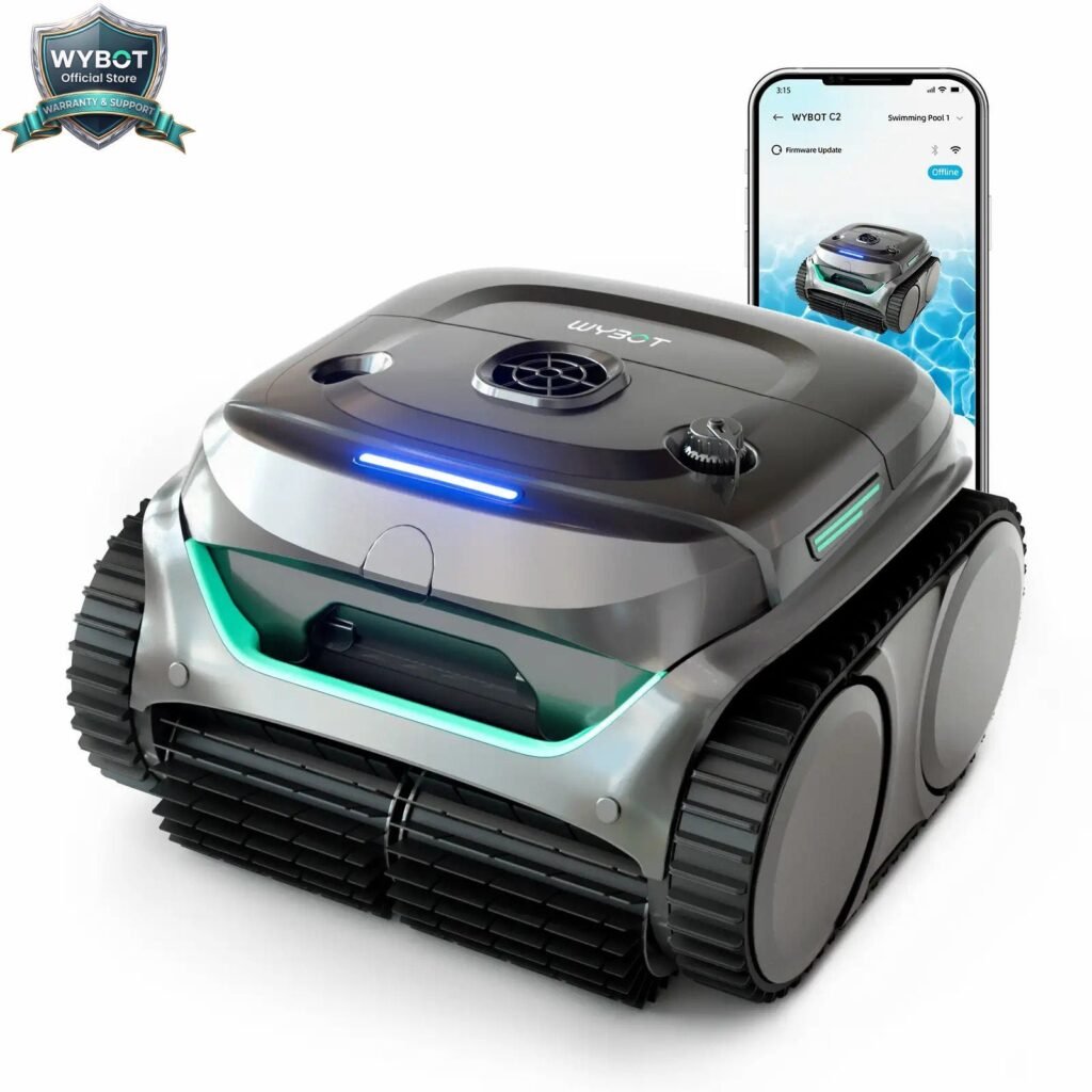 WYBOT C2 robotic pool cleaner, image 1 of 10