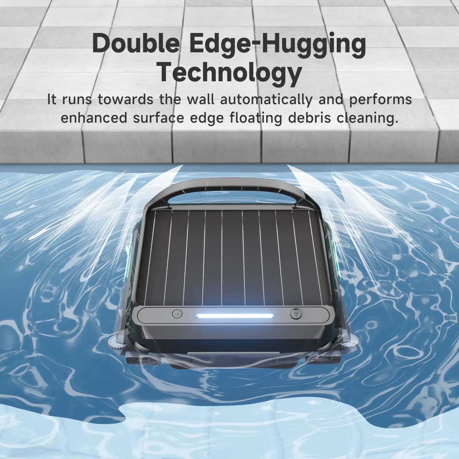 WYBOT F1 solar pool skimmer, image 4 of 10