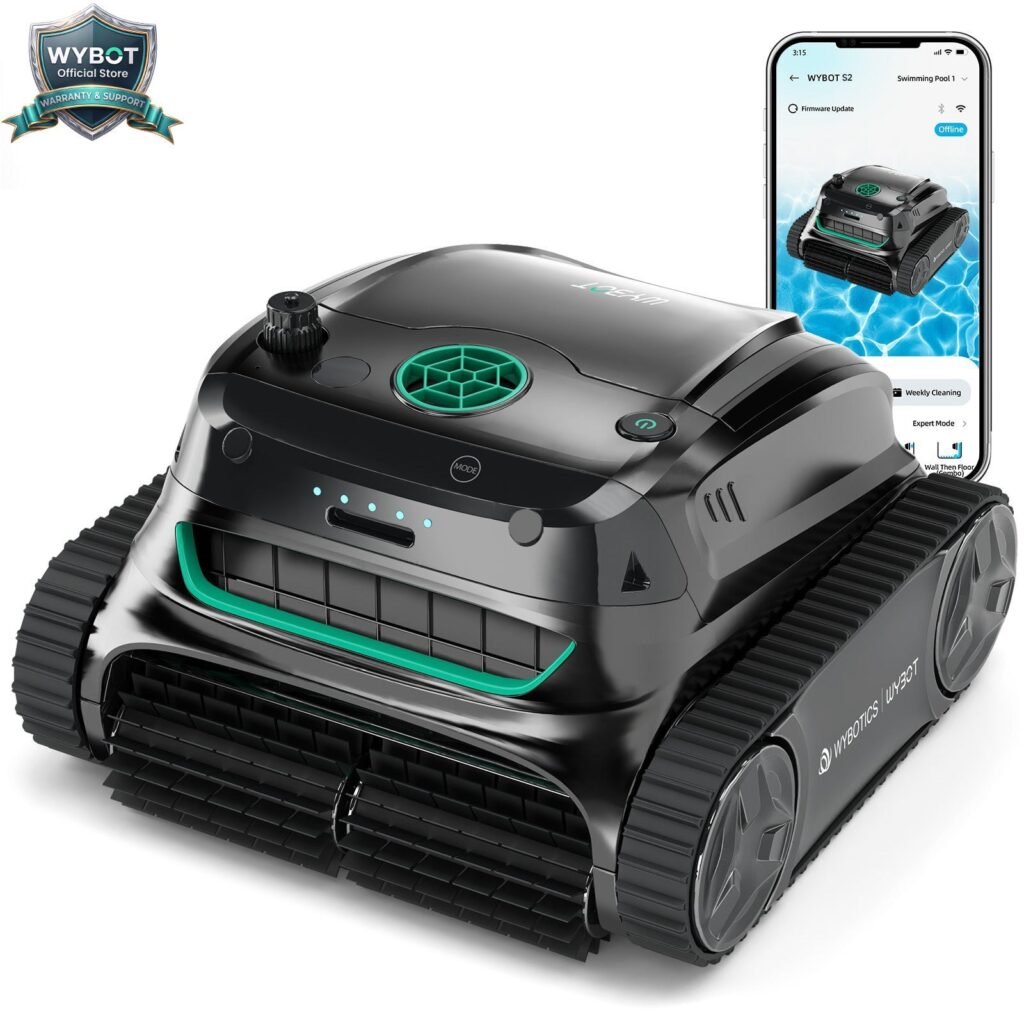 WYBOT S2 robotic pool cleaner, image 1 of 10
