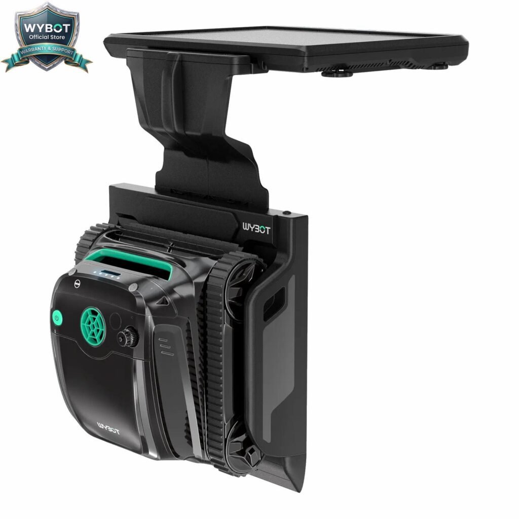WYBOT S2 Solar robotic pool cleaner, image 1 of 10